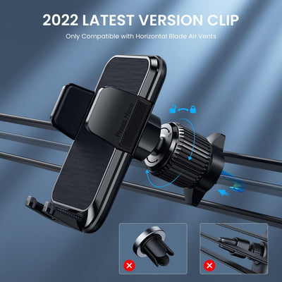 Universal Car Vent Phone Mount with Adjustable Metal Clip